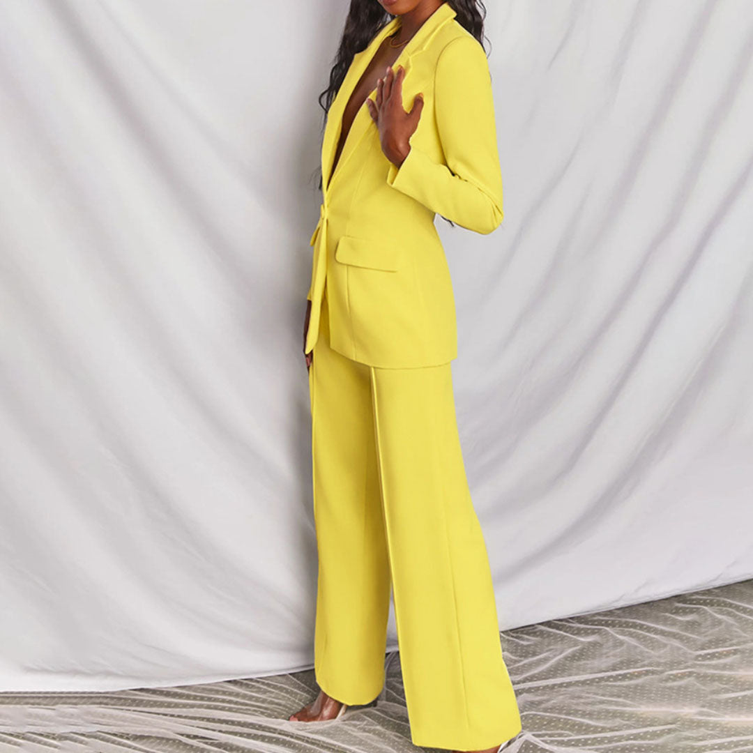 Conjunt Lorel de Blazer i Pantalons per a Looks de Negoci i Temps Lliure