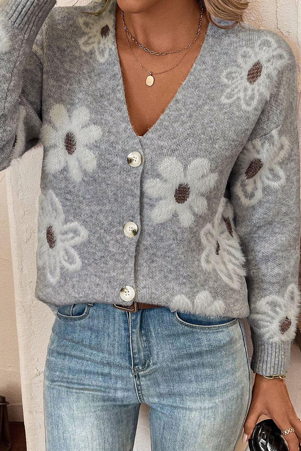 Julia | Cardigan floral per a looks femenins