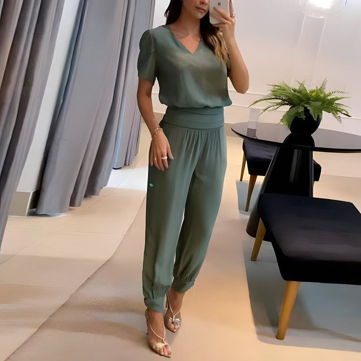 Alexandra | Conjunt modern amb camisa i pantalons