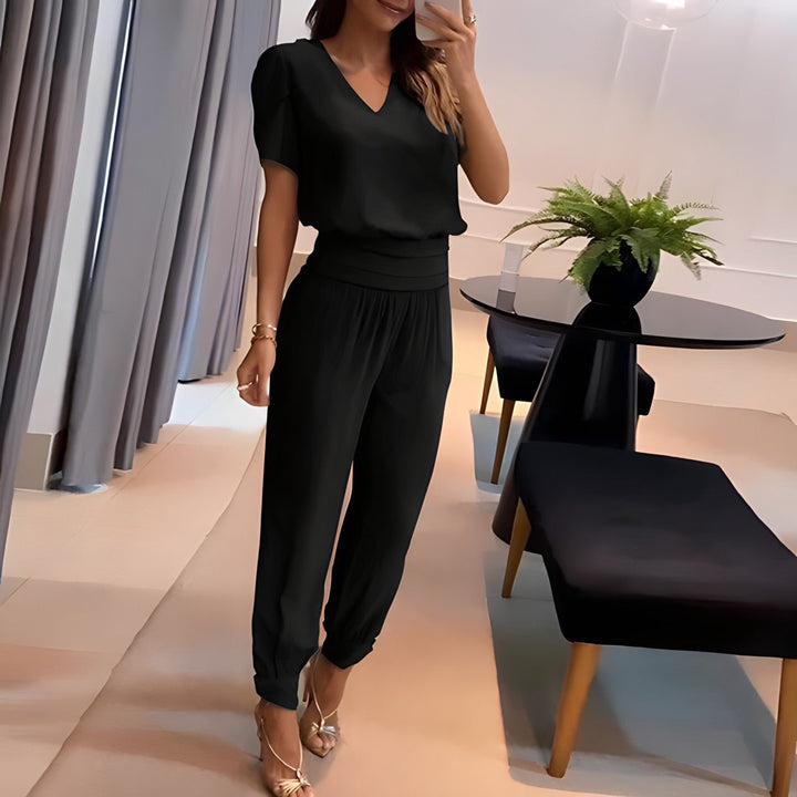 Alexandra | Conjunt modern amb camisa i pantalons