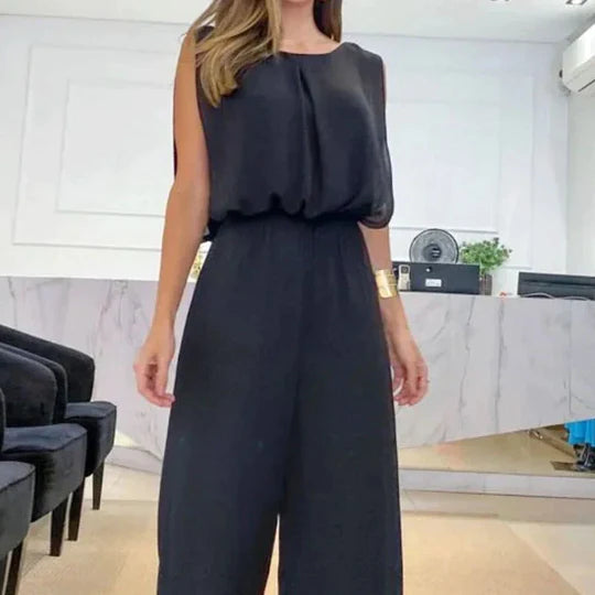 ARILLA | JUMP SUIT MODERN NEGRE