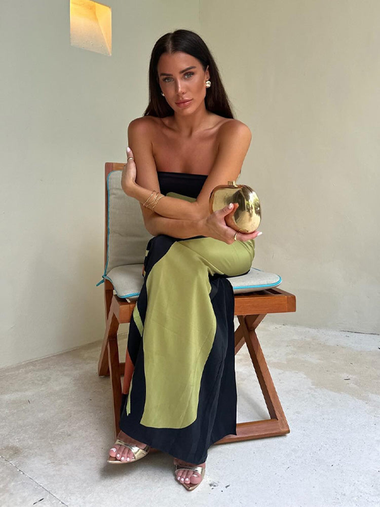 Gala | Vestit llarg elegant amb bonic estampat
