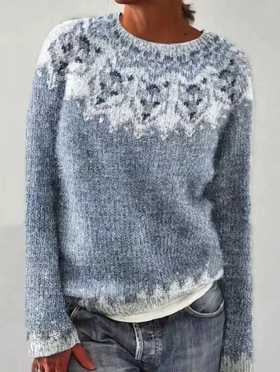 Tanja | Pullover retro per a l'estació daurada de tardor