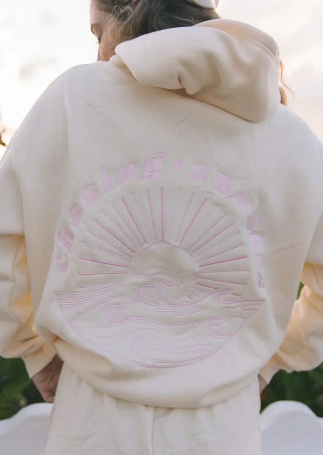 Hoodie Rafaela Posta de Sol per a passejades nocturnes amb estil