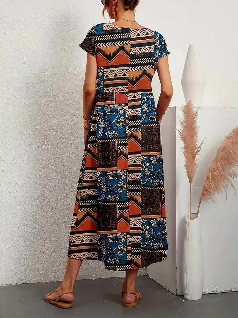 Josephine | Vestit floral de disseny clàssic