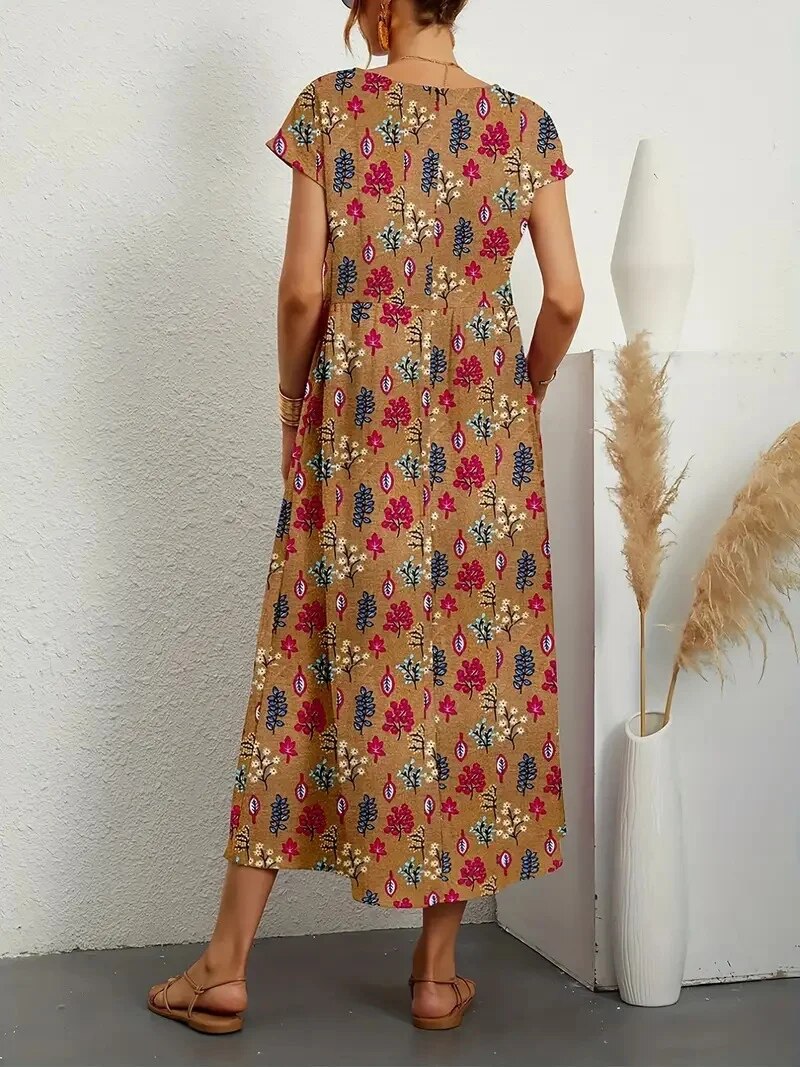 Josephine | Vestit floral de disseny clàssic