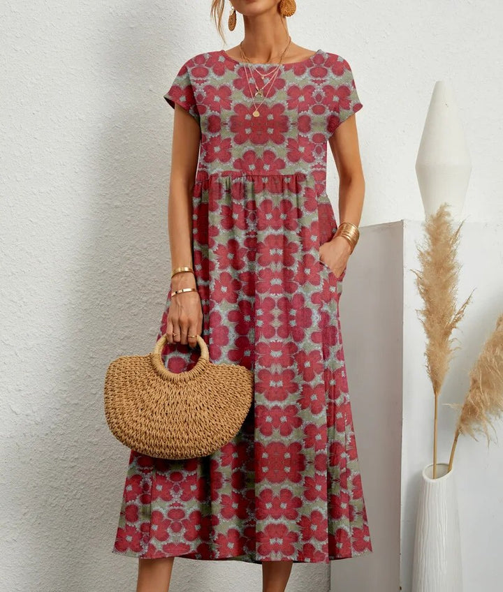 Josephine | Vestit floral de disseny clàssic
