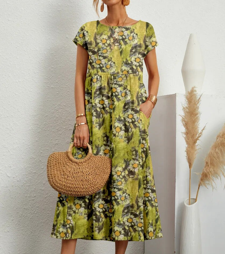 Josephine | Vestit floral de disseny clàssic