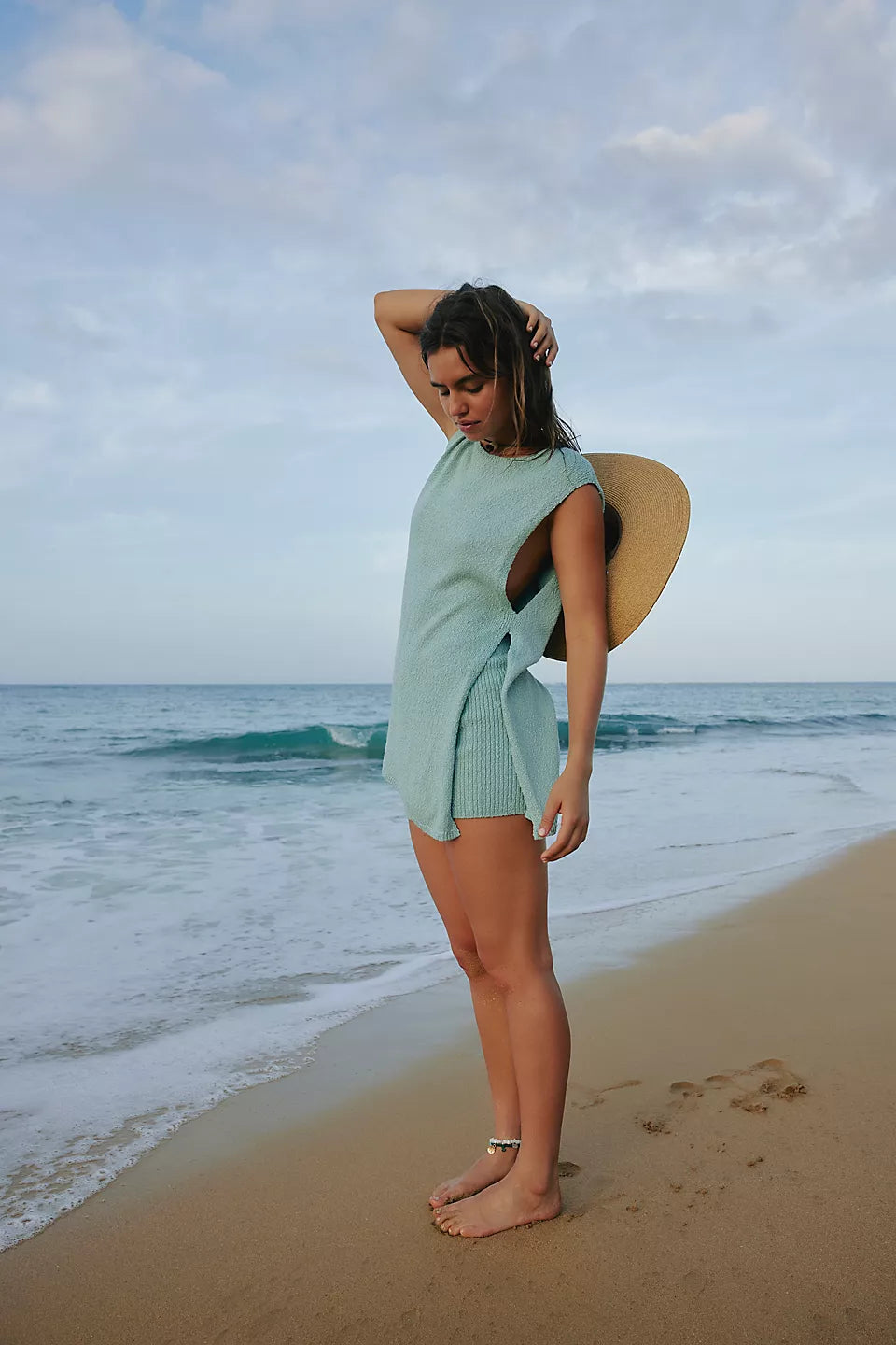 MiaRose | Conjunt de Top i Shorts de Punt per a Dones