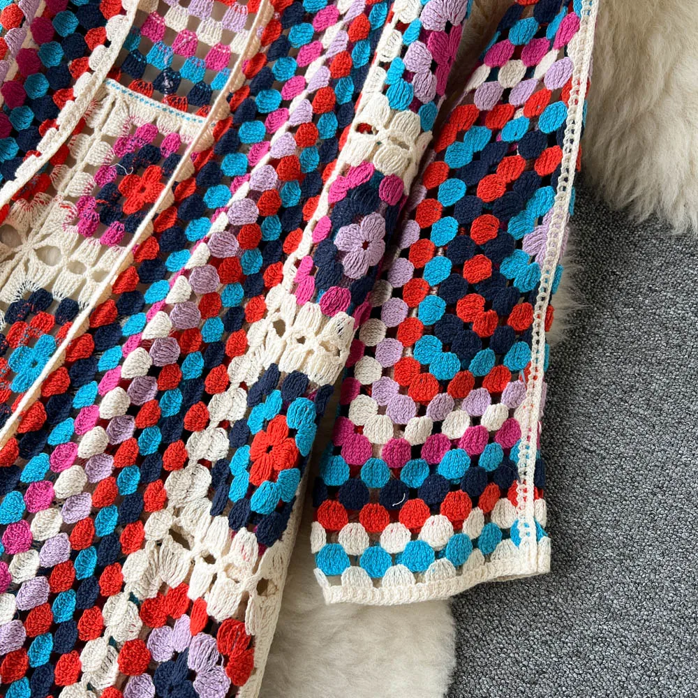 Olivia | Jaqueta de punt de colors per a outfits creatius
