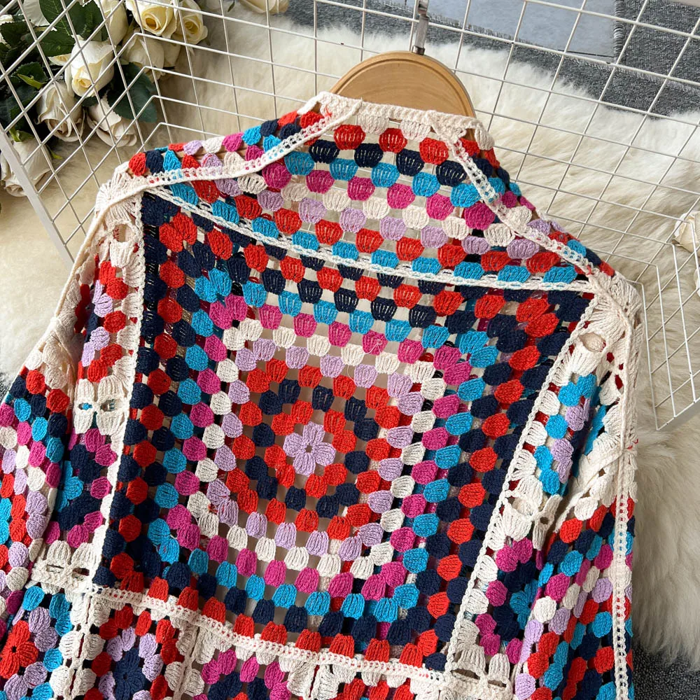 Olivia | Jaqueta de punt de colors per a outfits creatius