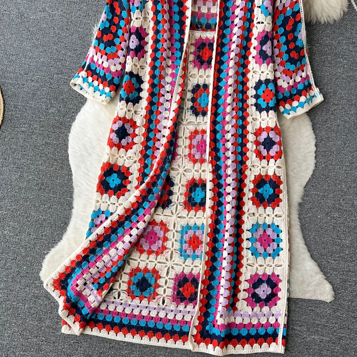 Olivia | Jaqueta de punt de colors per a outfits creatius