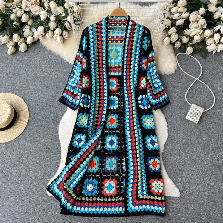 Olivia | Jaqueta de punt de colors per a outfits creatius