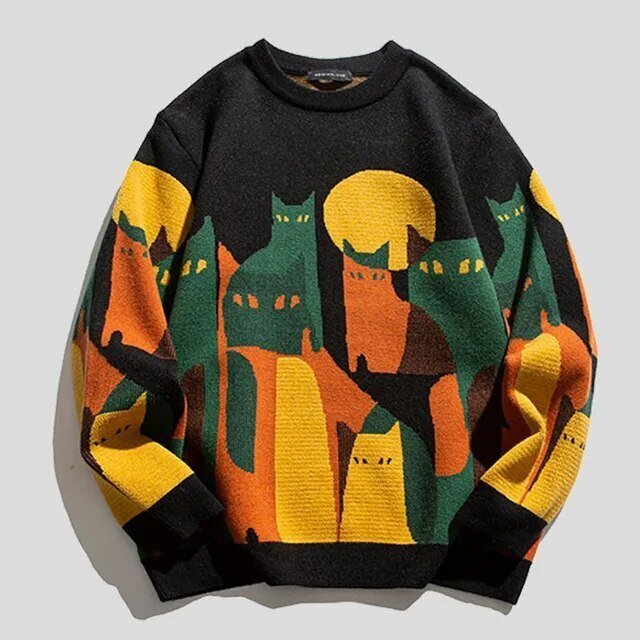 Jersei unisex de gats amb un disseny dolç i còmode