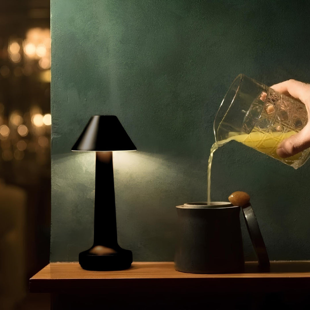 Làmpada de taula LED per a restaurants, bars i cafeteries