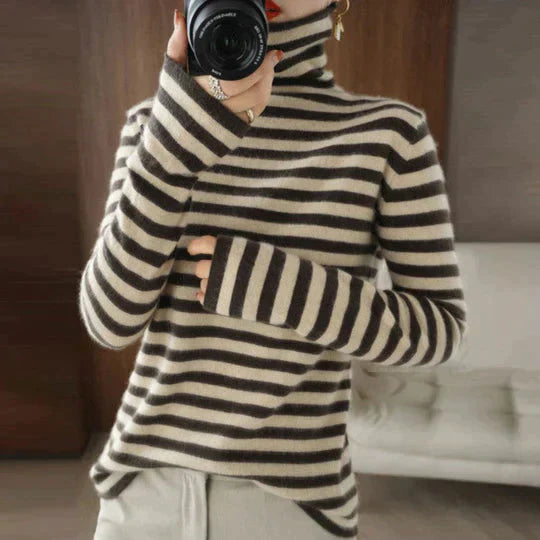 HARPER | PULLOVER DE COLL ALTS RATLLAT