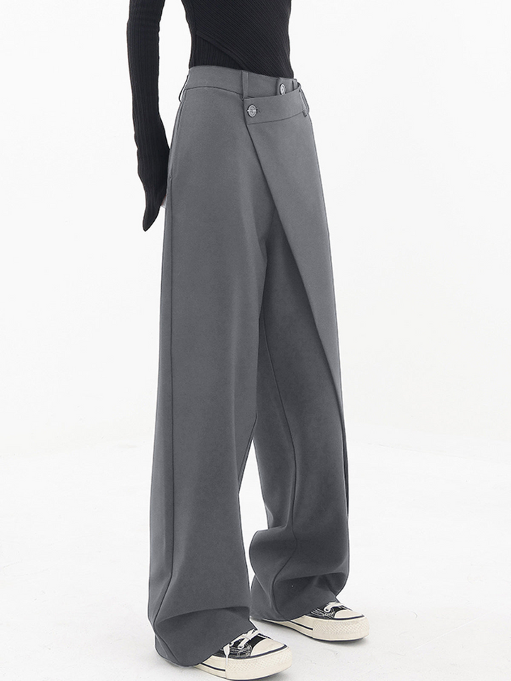 Lena | Pantalons Baggy Asimètrics amb un Look Modern
