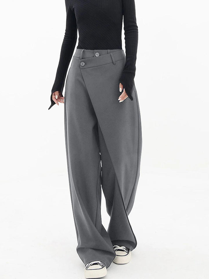 Lena | Pantalons Baggy Asimètrics amb un Look Modern
