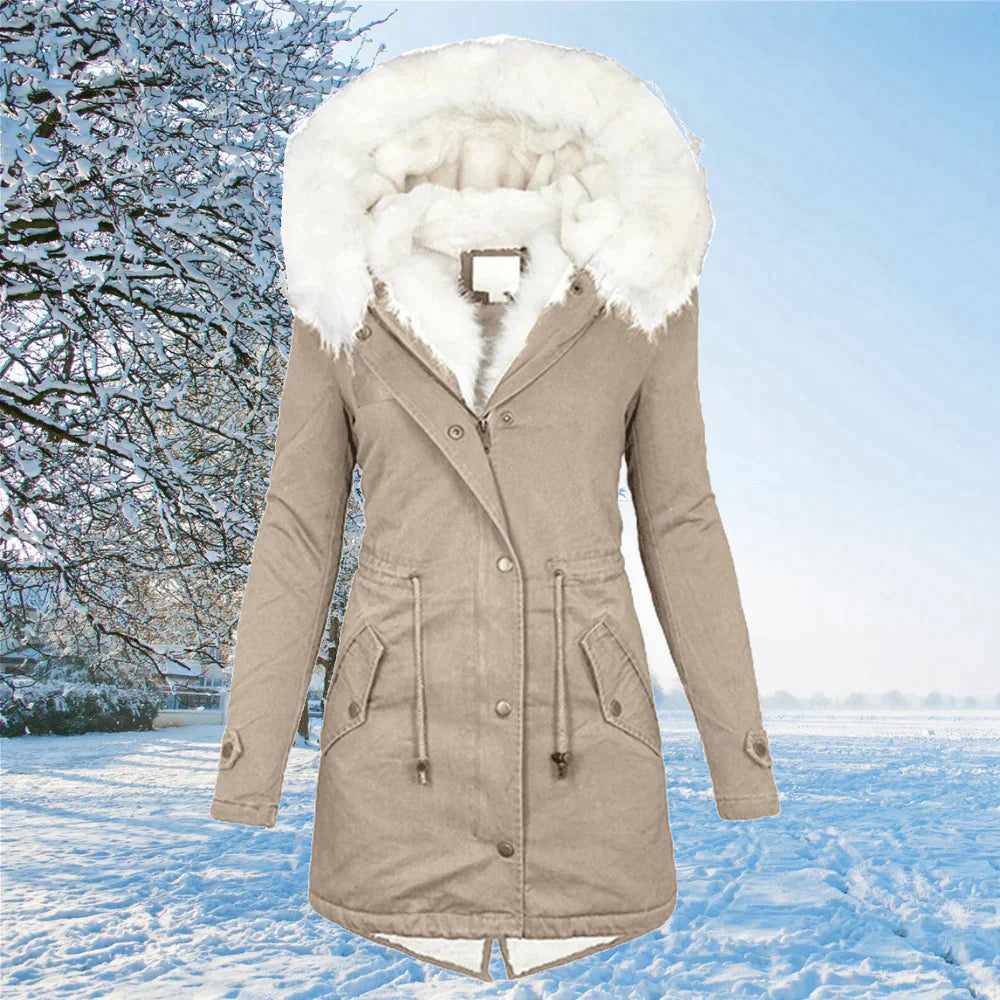 ARIANA | LA NOVA JAQUETA PARKA AMB CAPUTXA I FORRAT DE PEL EN GRANDE