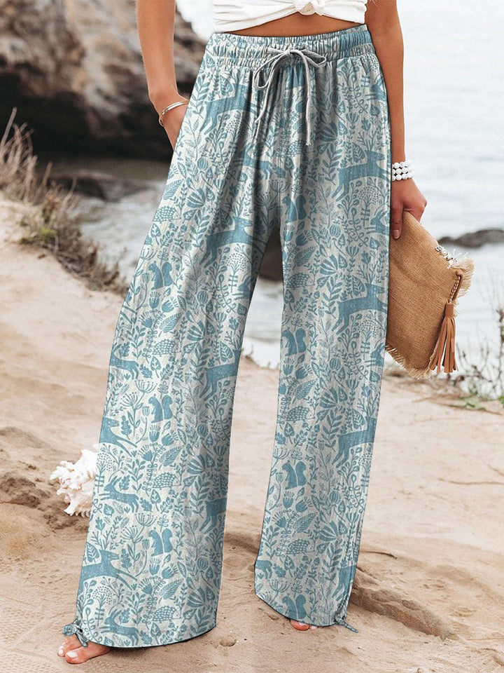 Dones | Pantalons de lleure de lli per a dies d'estiu amb estil