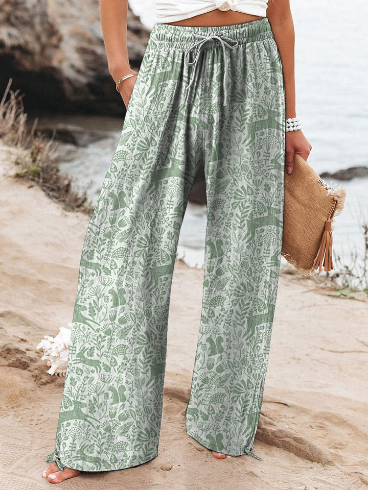 Dones | Pantalons de lleure de lli per a dies d'estiu amb estil
