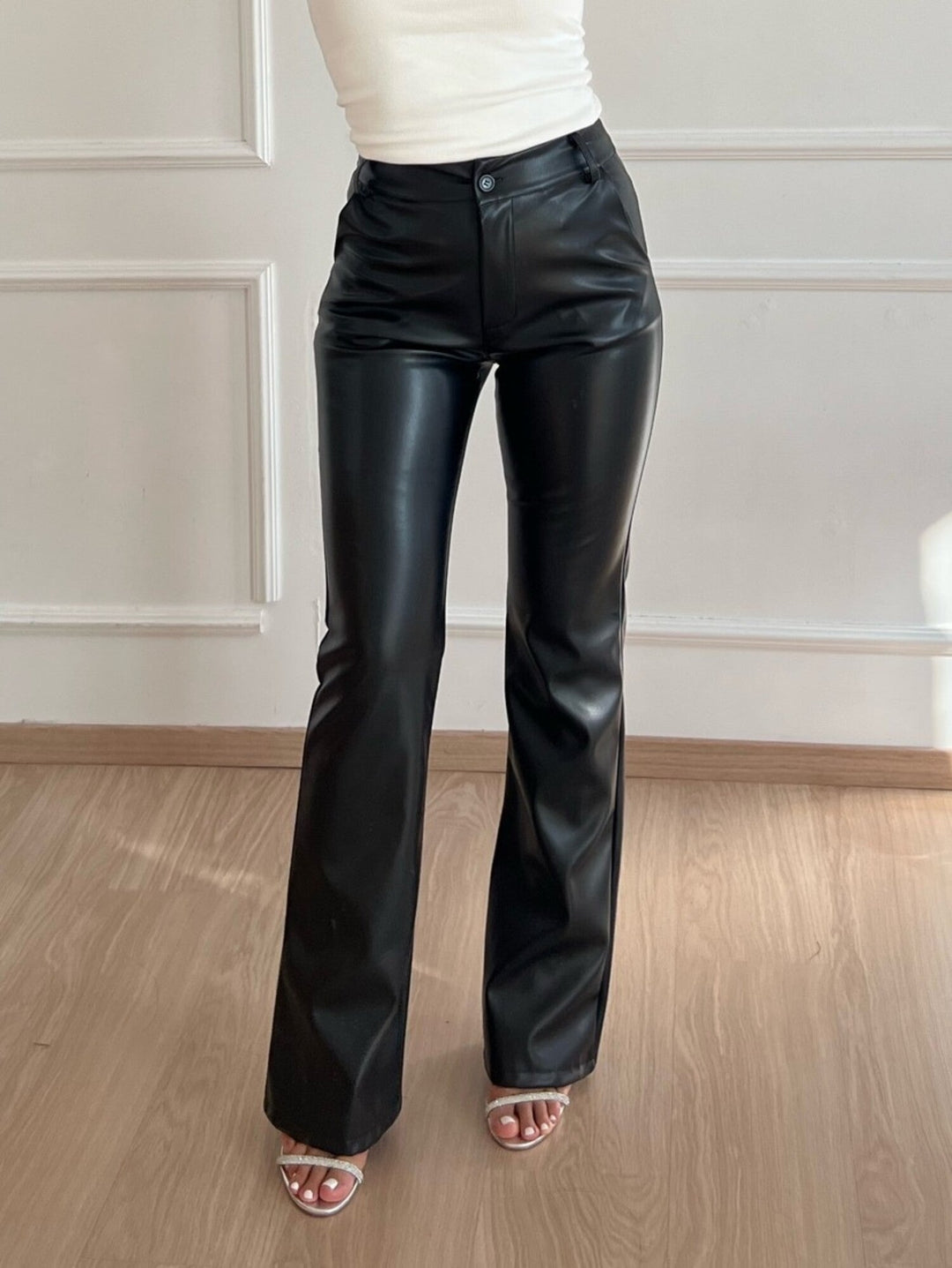 KAYLA | Pantalons de cuir per a dones amb estil per a la tardor
