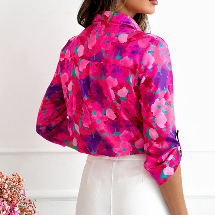 Blusa Raellyn Casual amb Motiu Floral