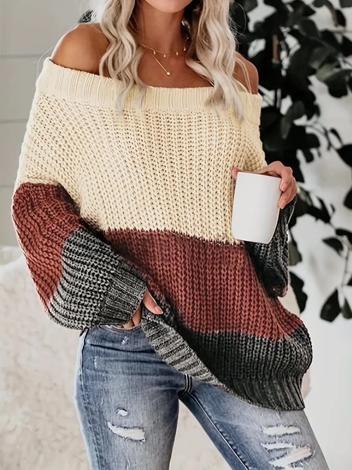 Karyll | Pullover de punt sense espatlles amb estil chic i comoditat sense esforç