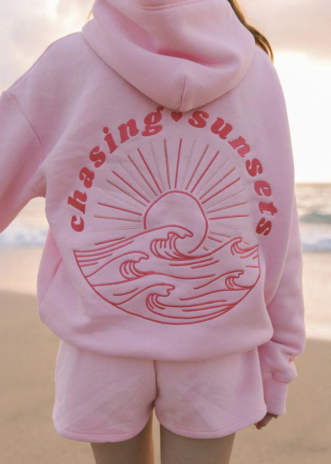 Hoodie Rafaela Posta de Sol per a passejades nocturnes amb estil