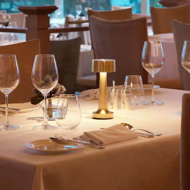 Làmpada de taula LED per a restaurants, bars i cafeteries
