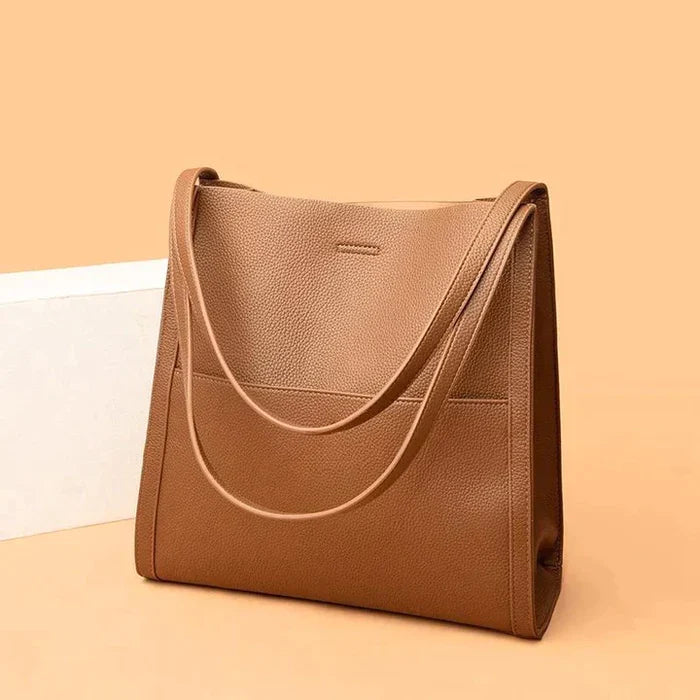 Bossa de cuir per a moments quotidians amb estil