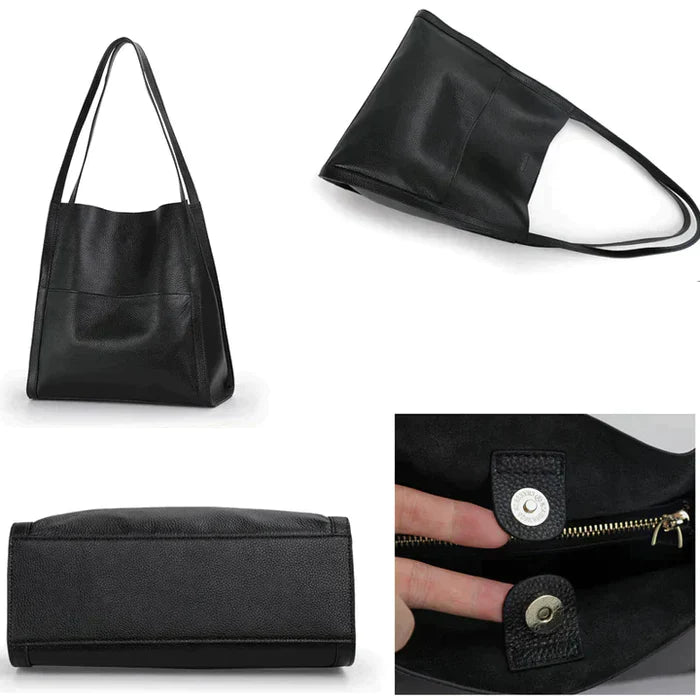 Bossa de cuir per a moments quotidians amb estil