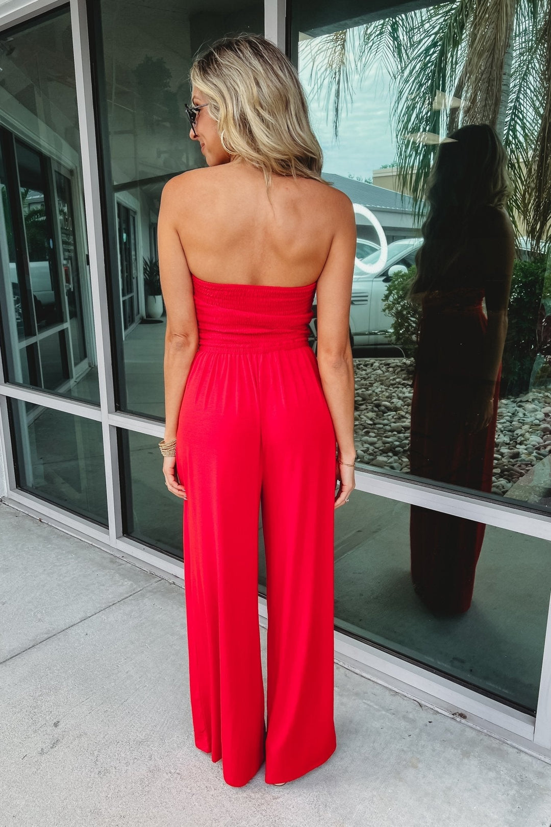 Lobke | Jumpsuit d'estiu sense tirants amb estil