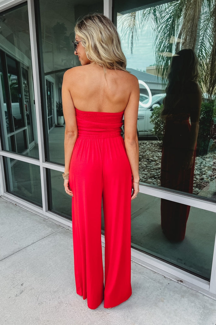 Lobke | Jumpsuit d'estiu sense tirants amb estil