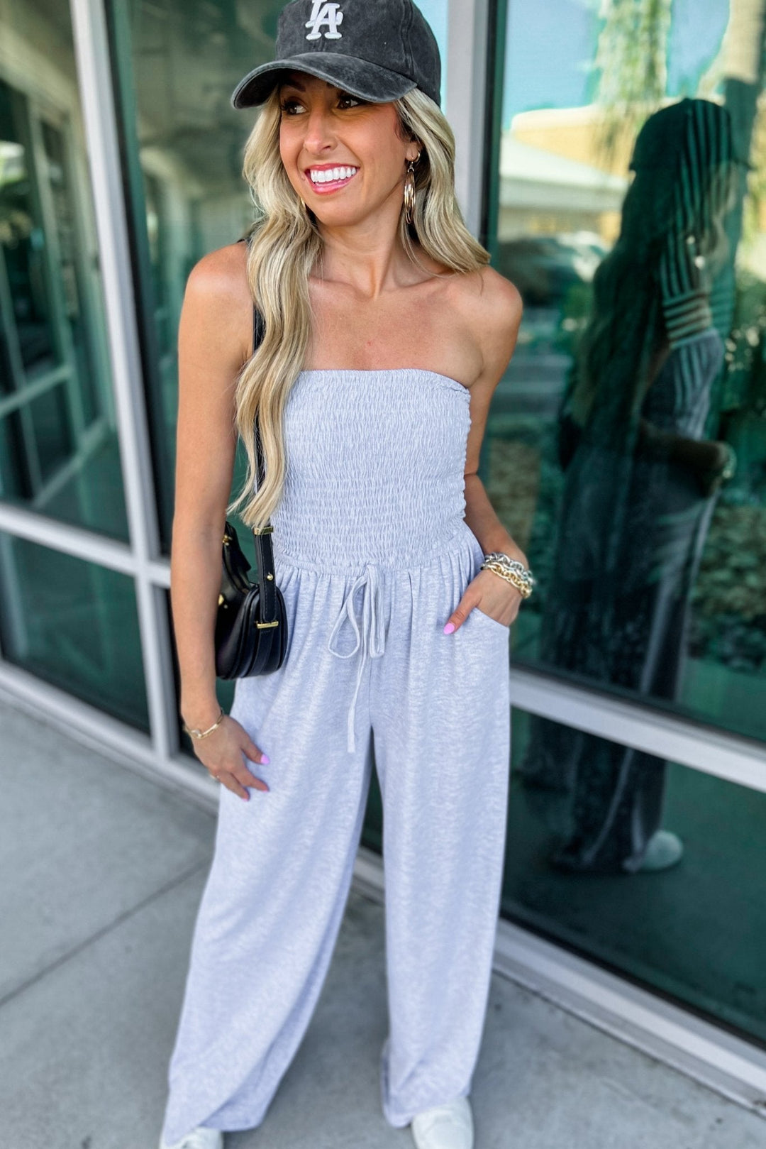 Lobke | Jumpsuit d'estiu sense tirants amb estil