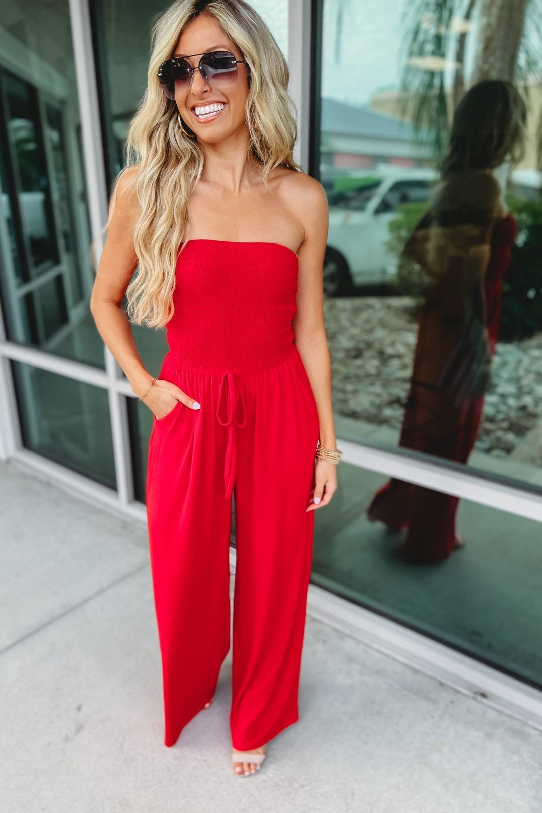 Lobke | Jumpsuit d'estiu sense tirants amb estil