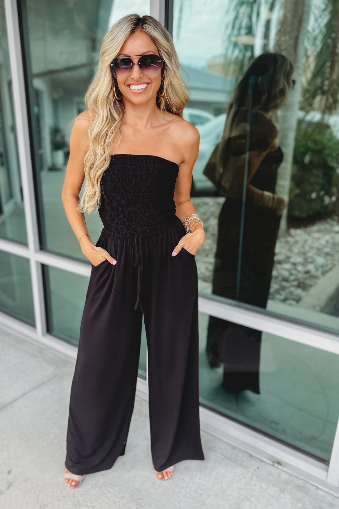 Lobke | Jumpsuit d'estiu sense tirants amb estil
