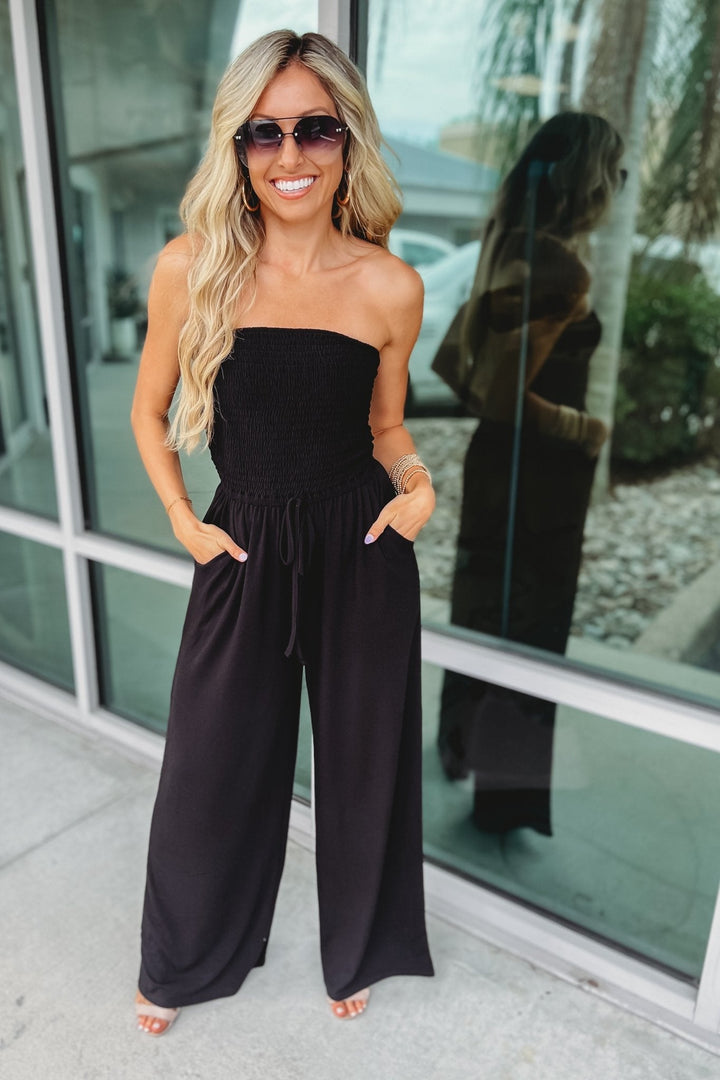 Lobke | Jumpsuit d'estiu sense tirants amb estil