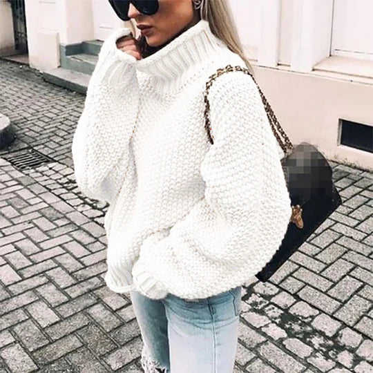 ELODIE | PULLOVER AMB COLL MITJÀ
