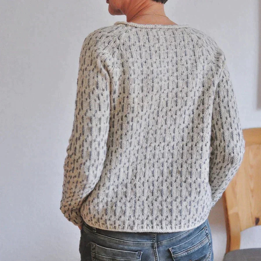 Emelie | Pullover elegant en gris per a cada ocasió
