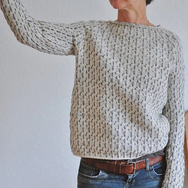 Emelie | Pullover elegant en gris per a qualsevol ocasió