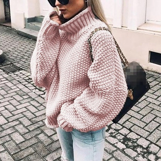 ELODIE | PULLOVER AMB COLL MITJÀ