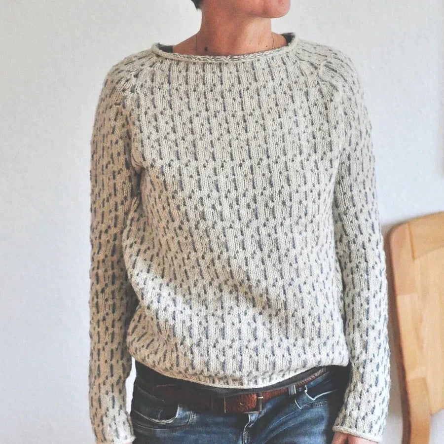 Emelie | Pullover elegant en gris per a cada ocasió