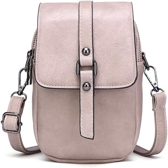 Bossa de mà vintage de cuir suau amb estil